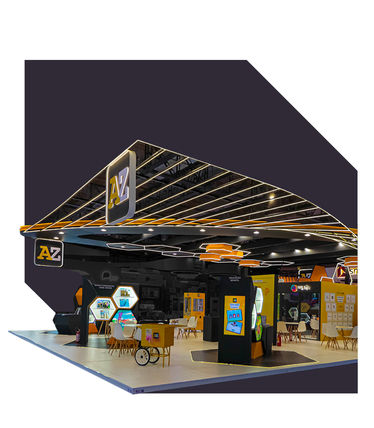 Montagem de stands