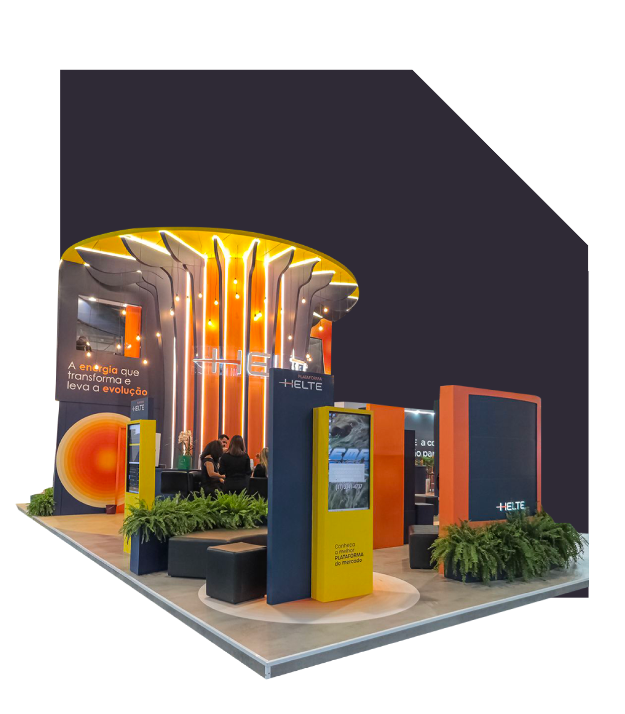 Montagem de stands