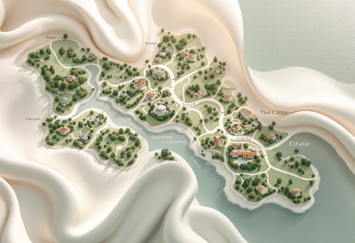 image of interactive property map (for a real estate tech)