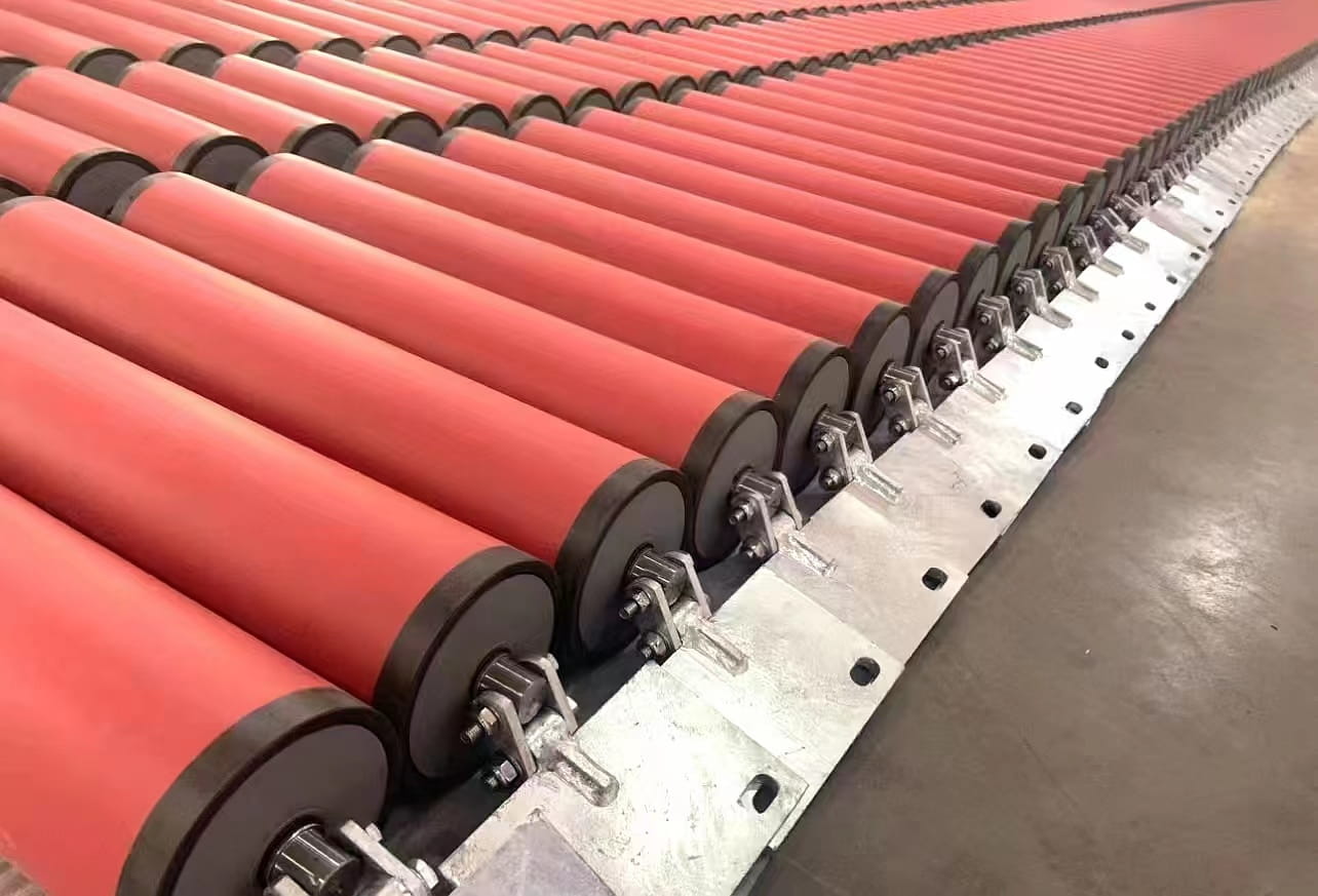 Convex roller components