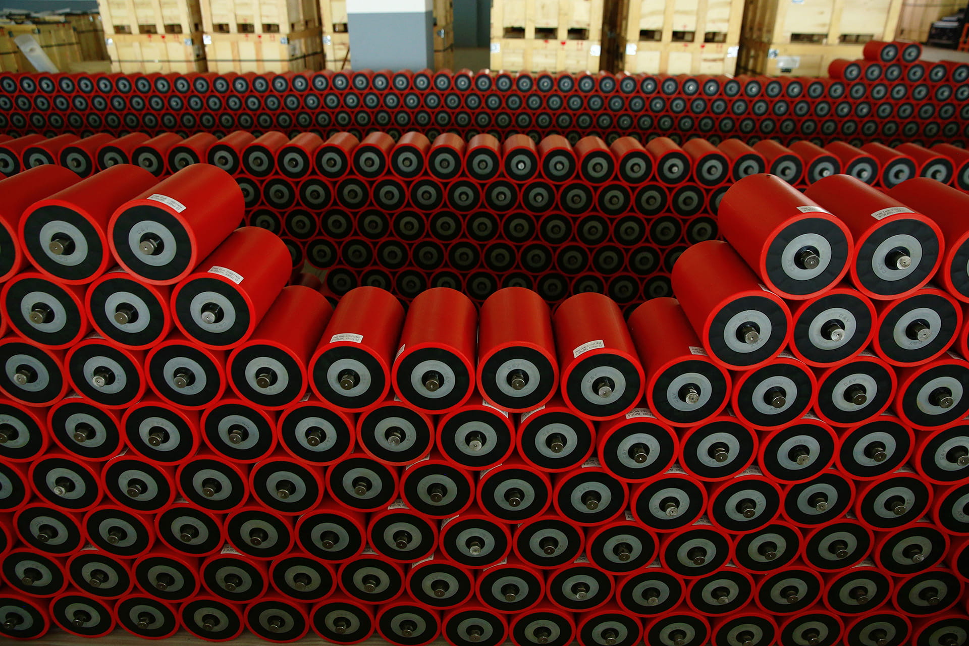 Convex industrial equipment