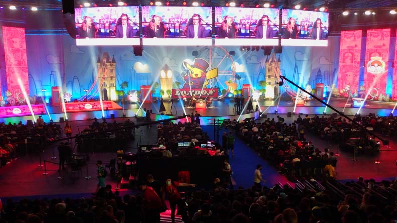 Large-scale live Event supported with enterprise class internet & network infrastructure