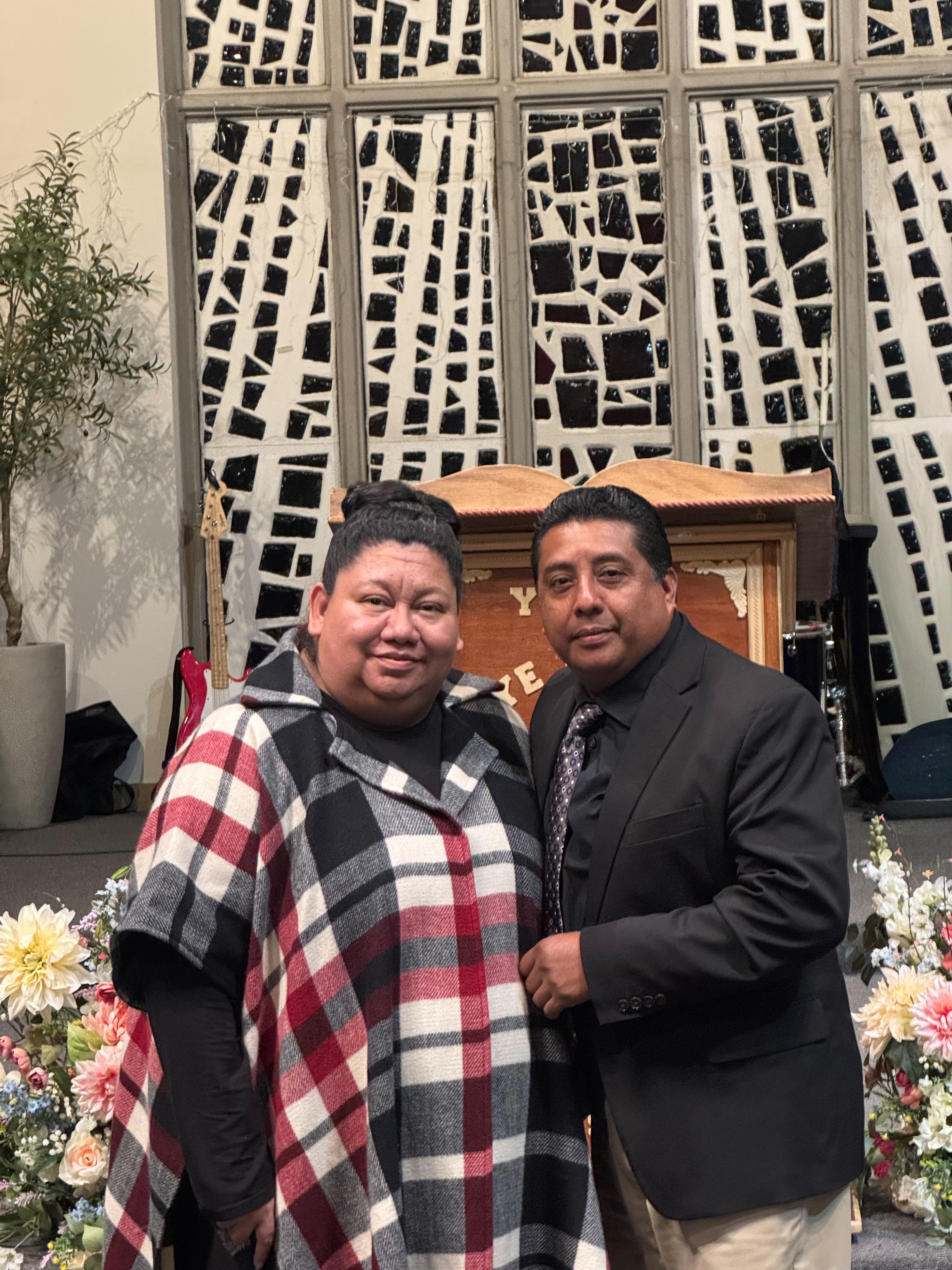 image of worship service in progress (for a church & cathedral)