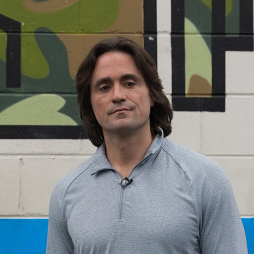Coach Vinny close up photo