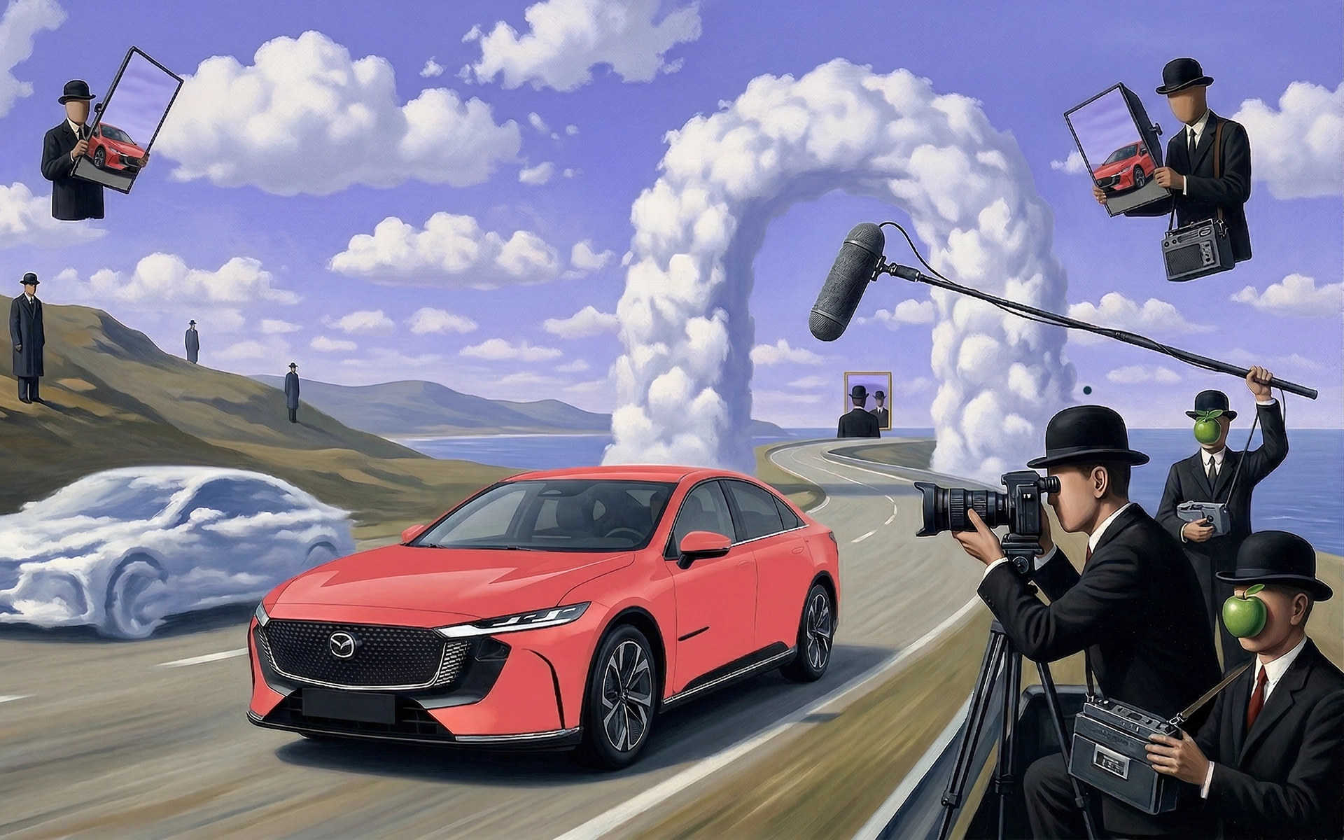 Werbespot: Allein um Mitternacht.