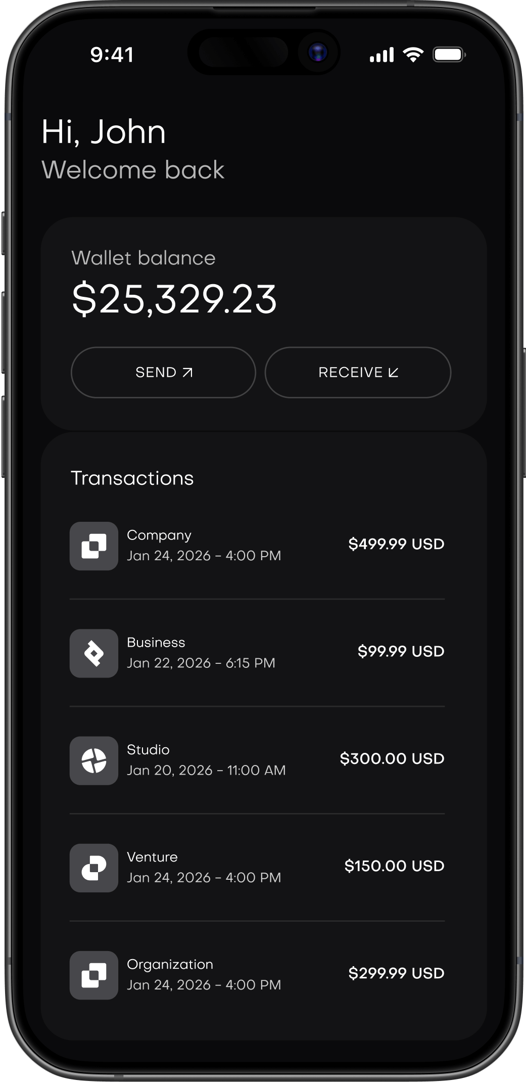 Wallet Phone - Creditflow Webflow Template | BRIX Templates