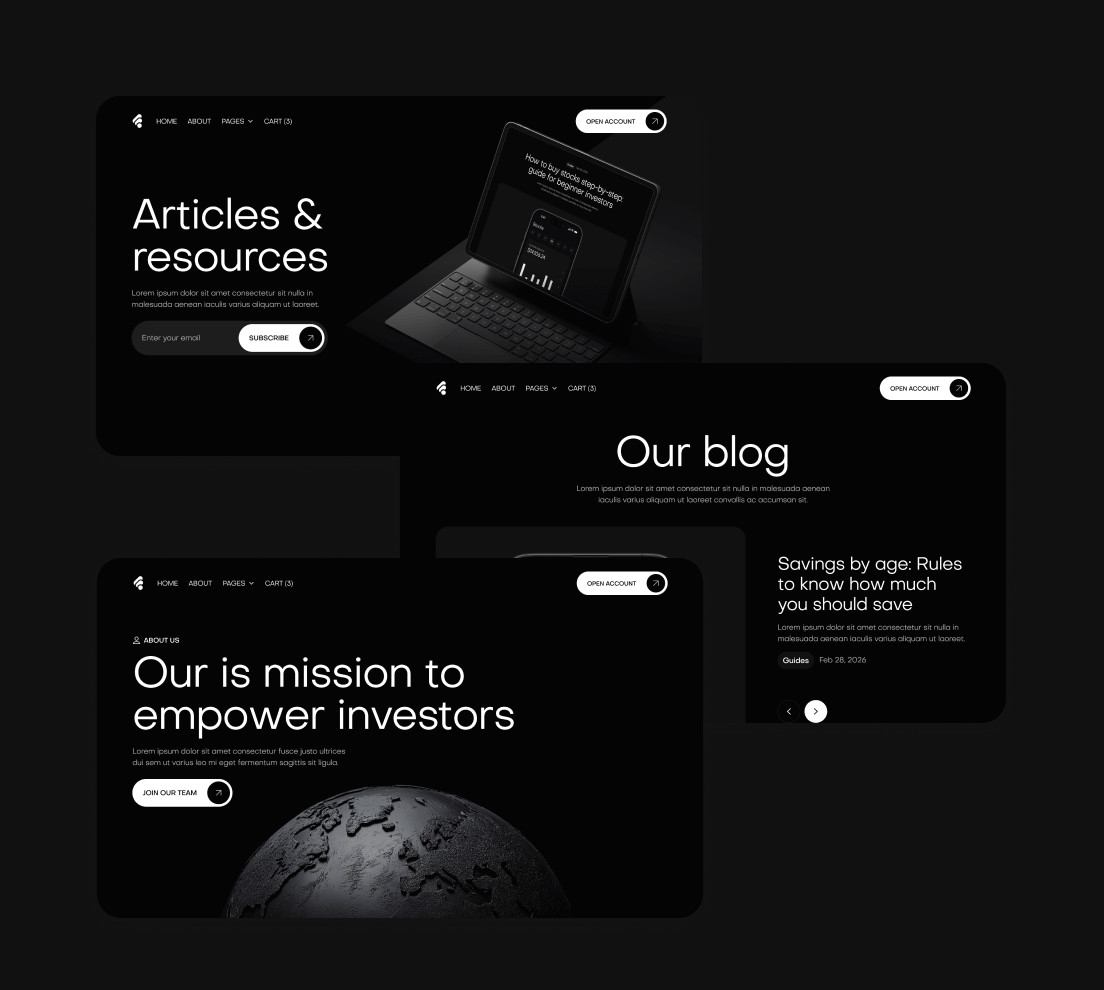 Creditflow - Sections - Bank Webflow Template | BRIX Templates
