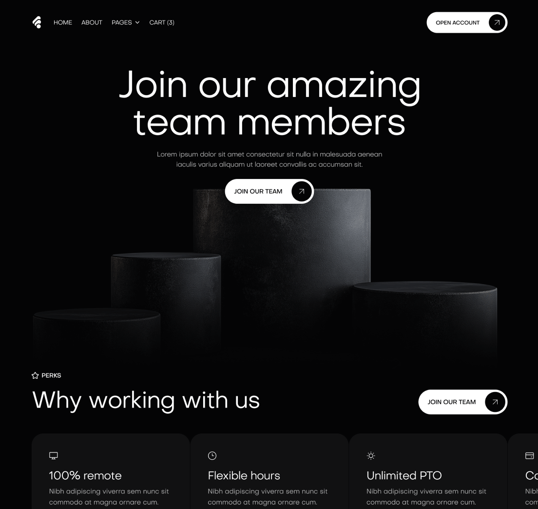 Creditflow - Careers Page - Bank Webflow Template | BRIX Templates
