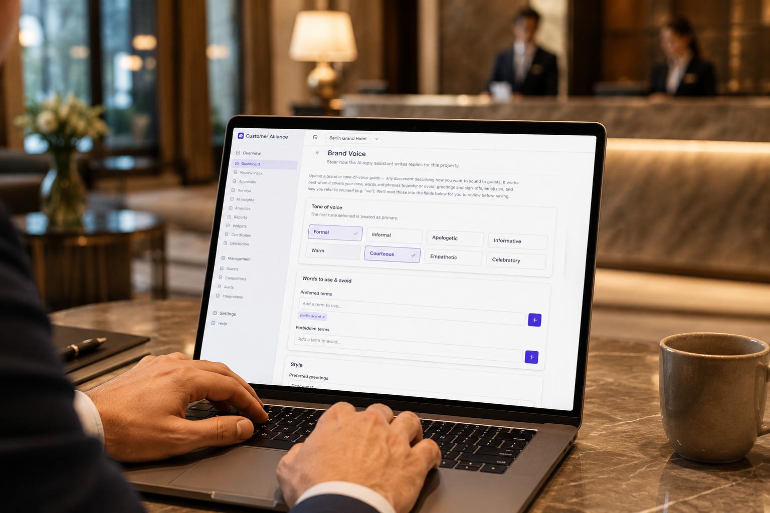 Unlimited AI replies that learn your brand voice