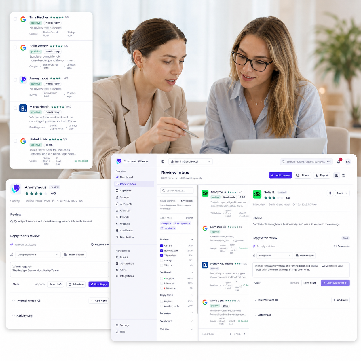 Online Review Management - Cluster Regional  Manager