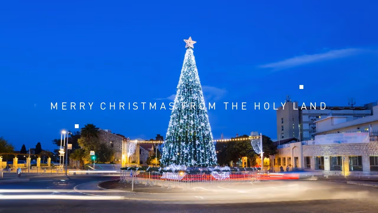 Christmas in the Holy Land
