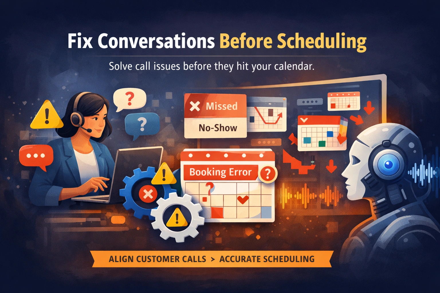 Call triage issues causing scheduling errors