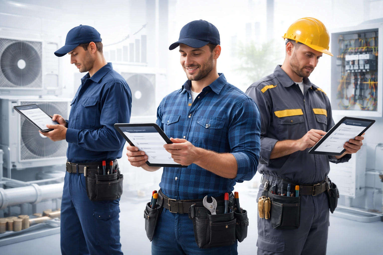 Service agreement template used by field service teams