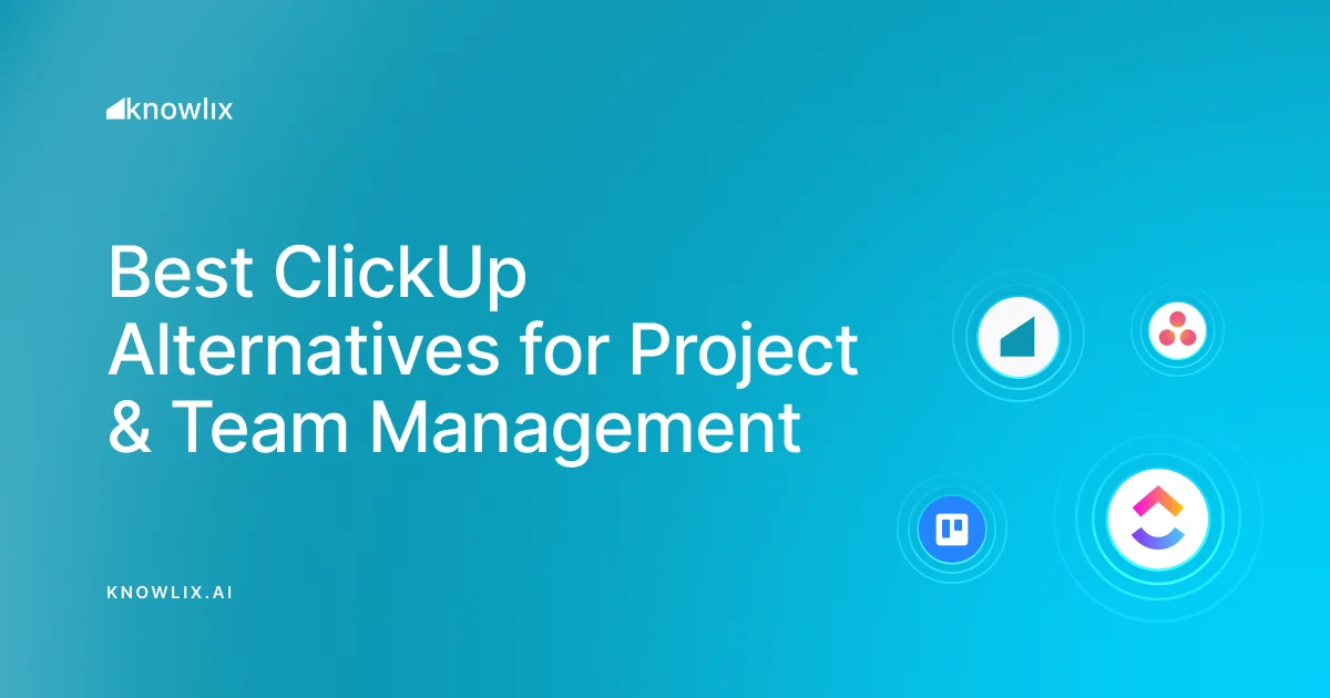 Comparison of 10 ClickUp alternatives for SMBs in 2026