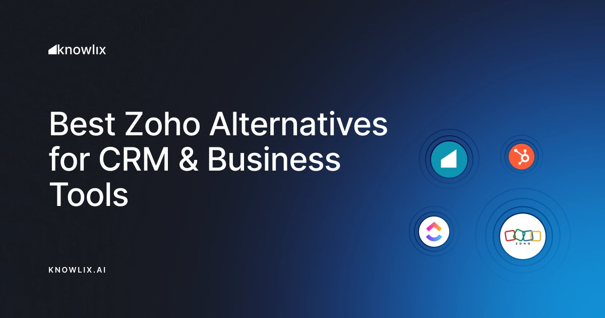Comparison of 8 Zoho alternatives for SMBs in 2026
