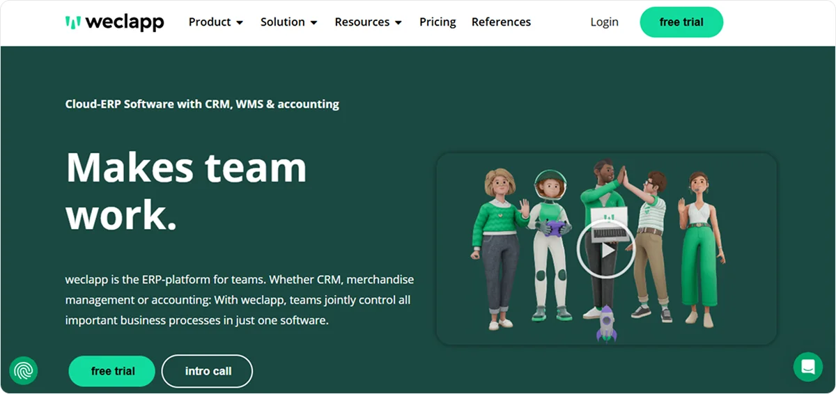 weclapp-homepage