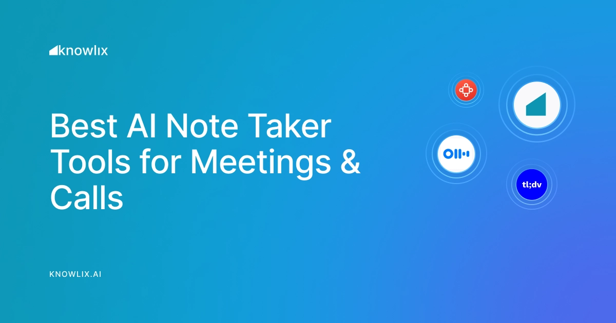 Comparison of 8 AI note taker tools for meetings and calls in 2026