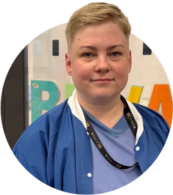 Porträtt av Ludmila Cisa.