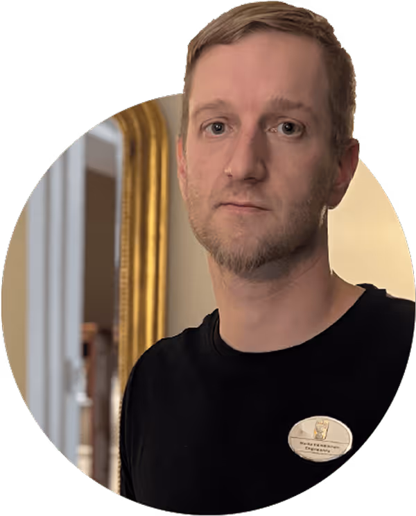 Porträtt av Marko Hämäläinen.