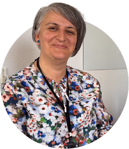 Porträtt av Esmeralda Masic.