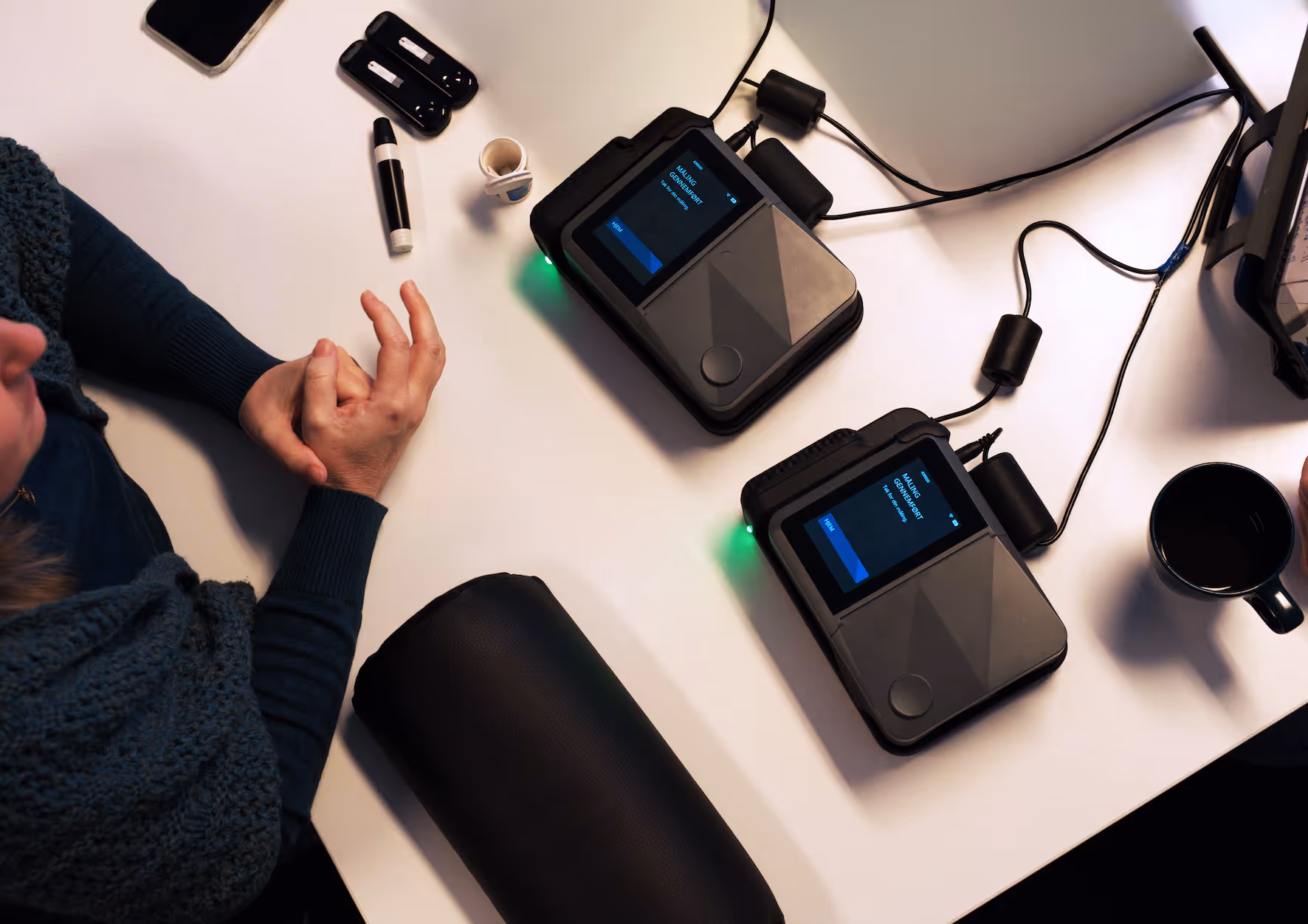 Depicting a testperson