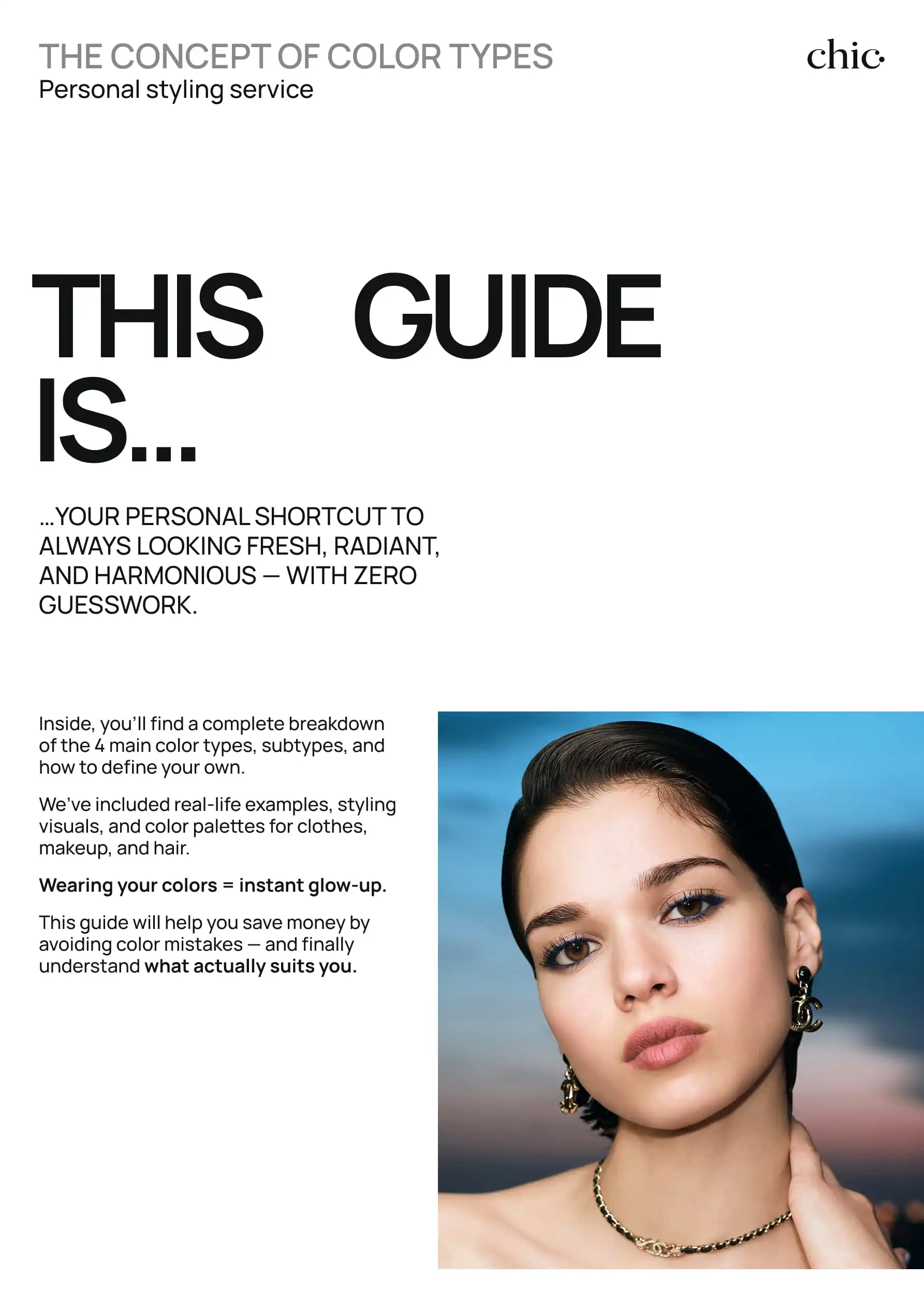 Color types guide by Chic Update