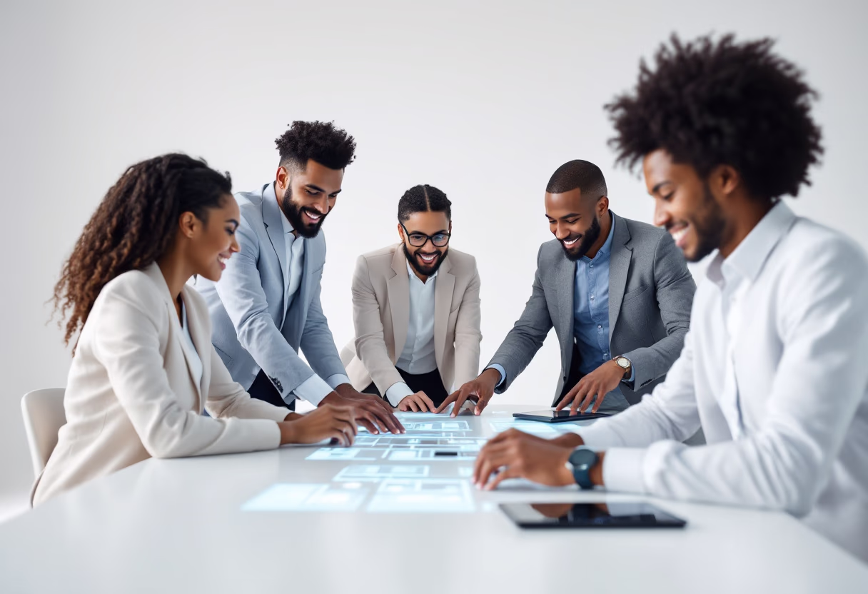 image of tech solutions demonstration (for a hr tech)