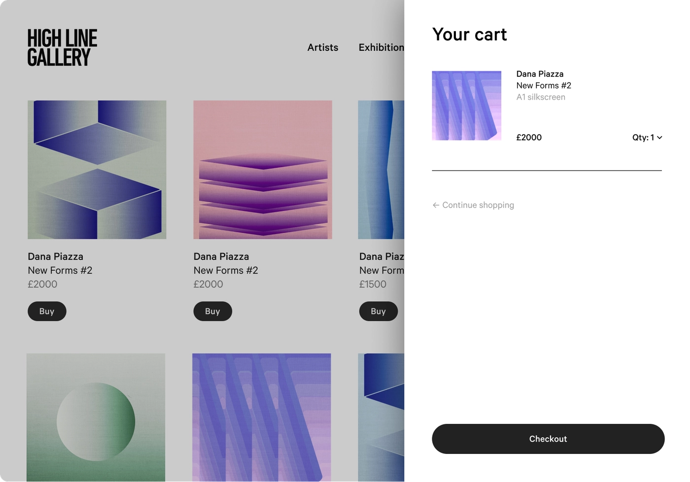 Artlogic Cart