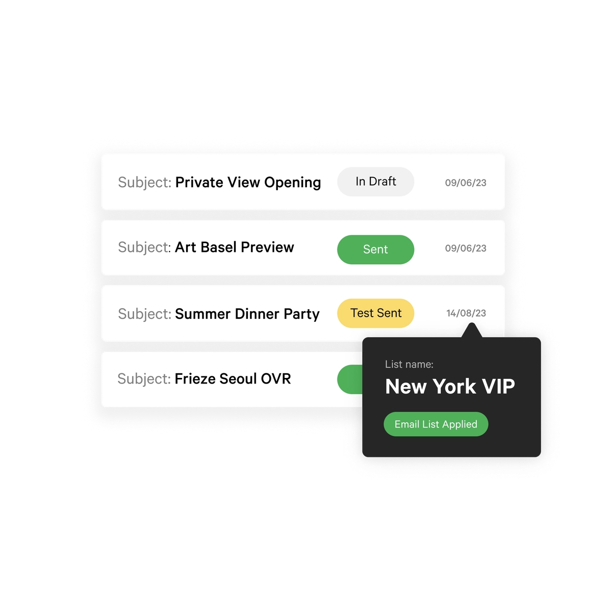 Artlogic Email Management