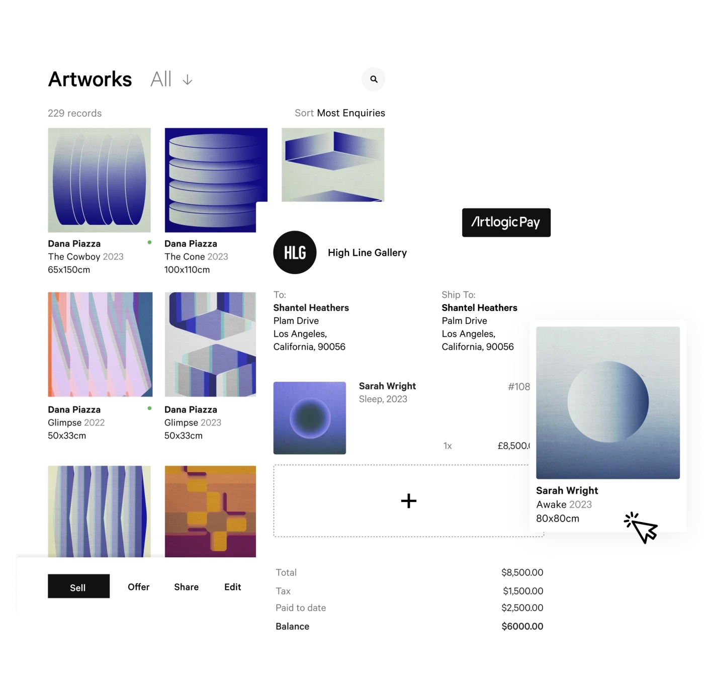 Artlogic Inventory