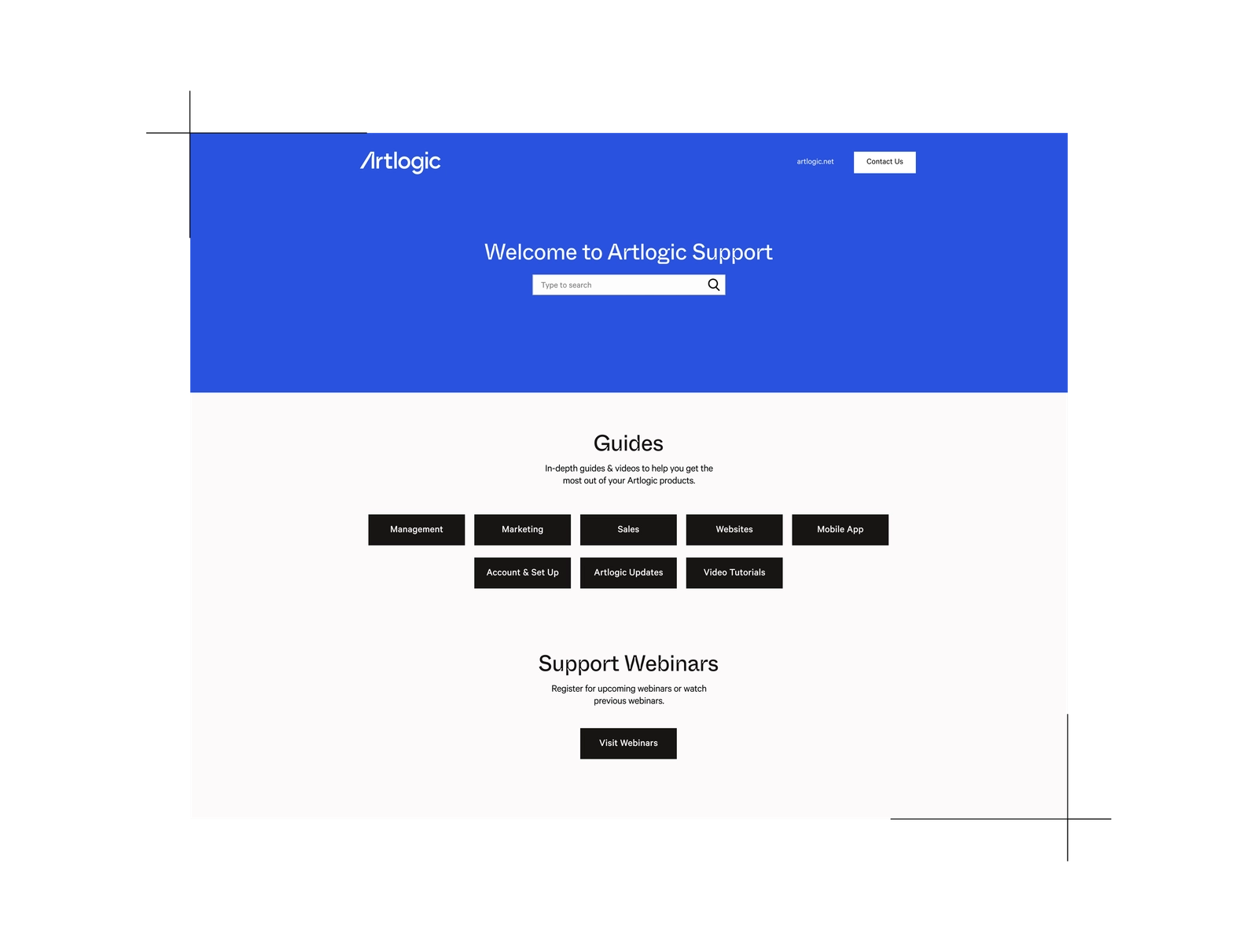Artlogic Support
