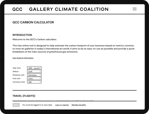 Gallery climate coalition