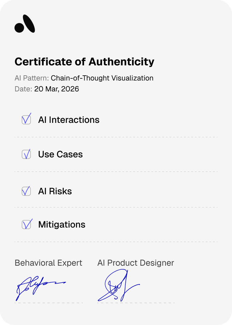 BAI certificate