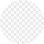 Zone circulaire transparente vide sur un fond à carreaux.