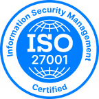 ISO 27001 badge