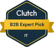 Clutch badge B2B Expert Pick in IT