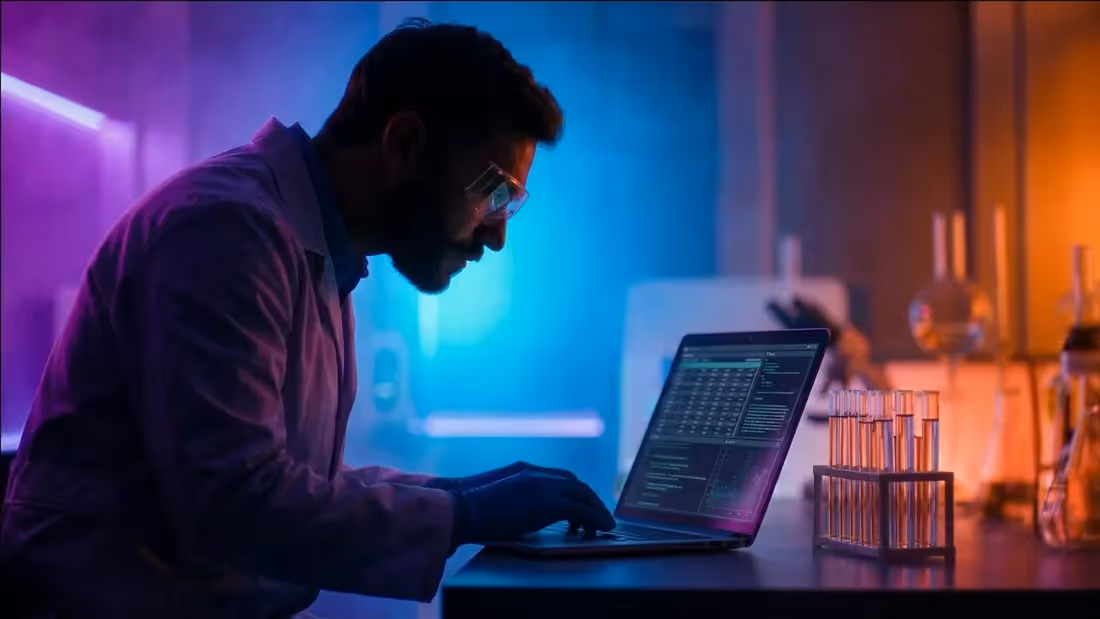 doctor in laboratory