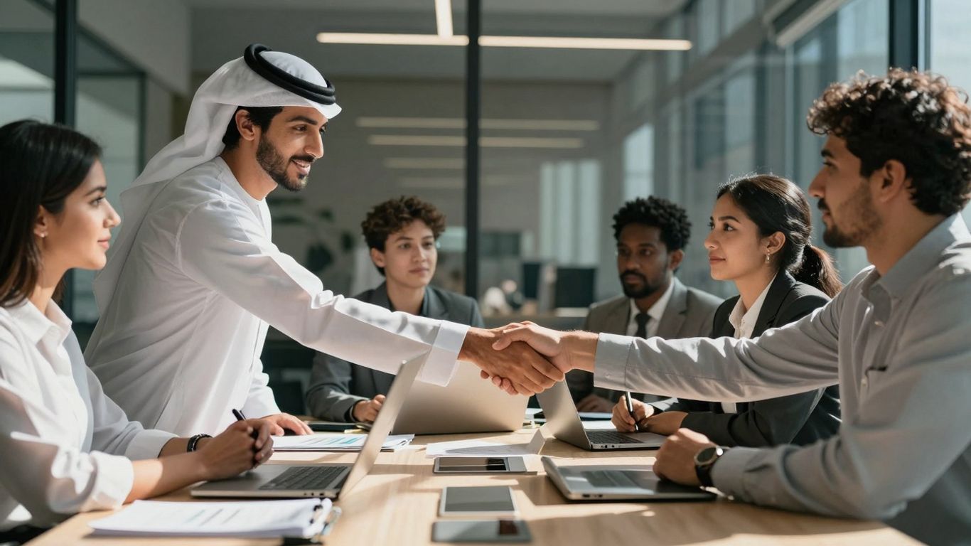 UAE corporate venture capital investment in startups.