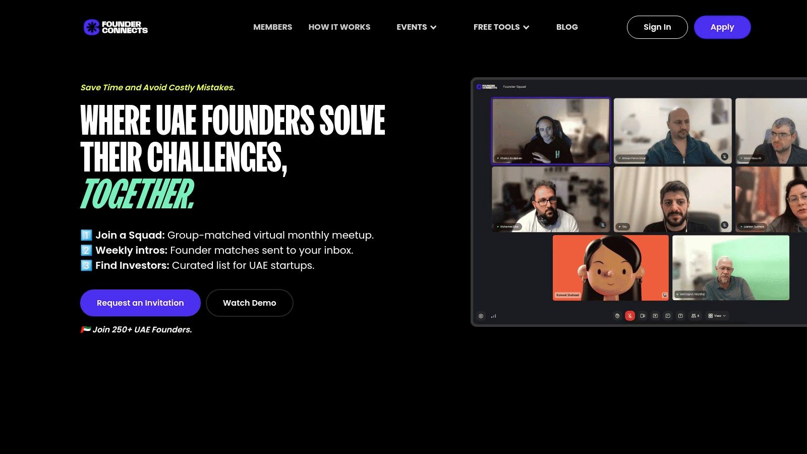 Founder Connects: The Private Peer Network for Actionable Growth