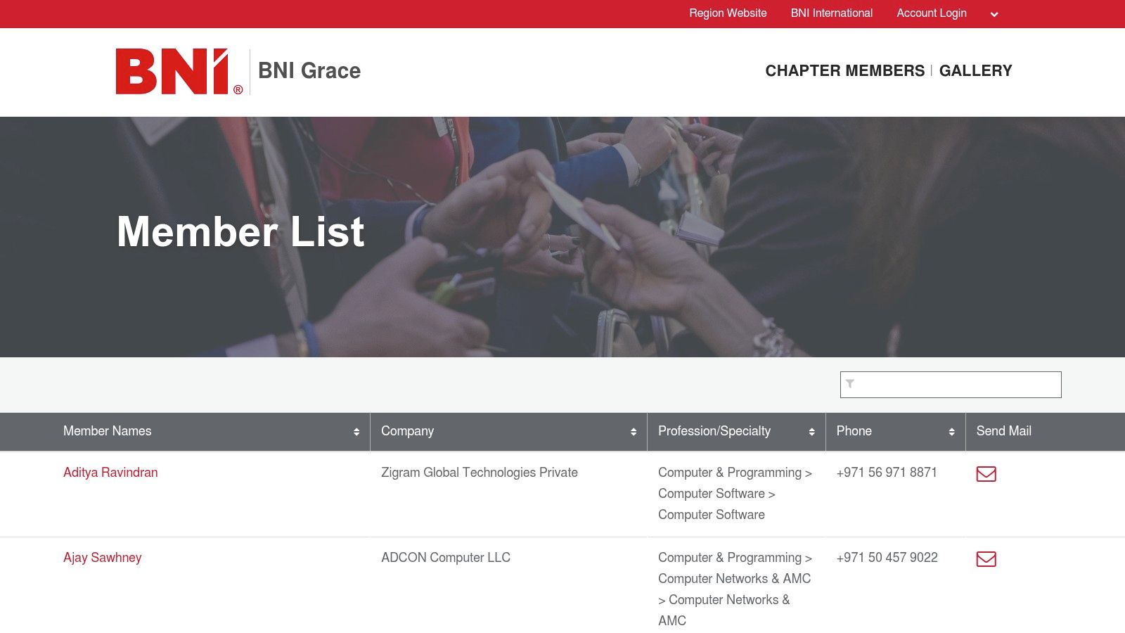 BNI Grace (North Dubai)