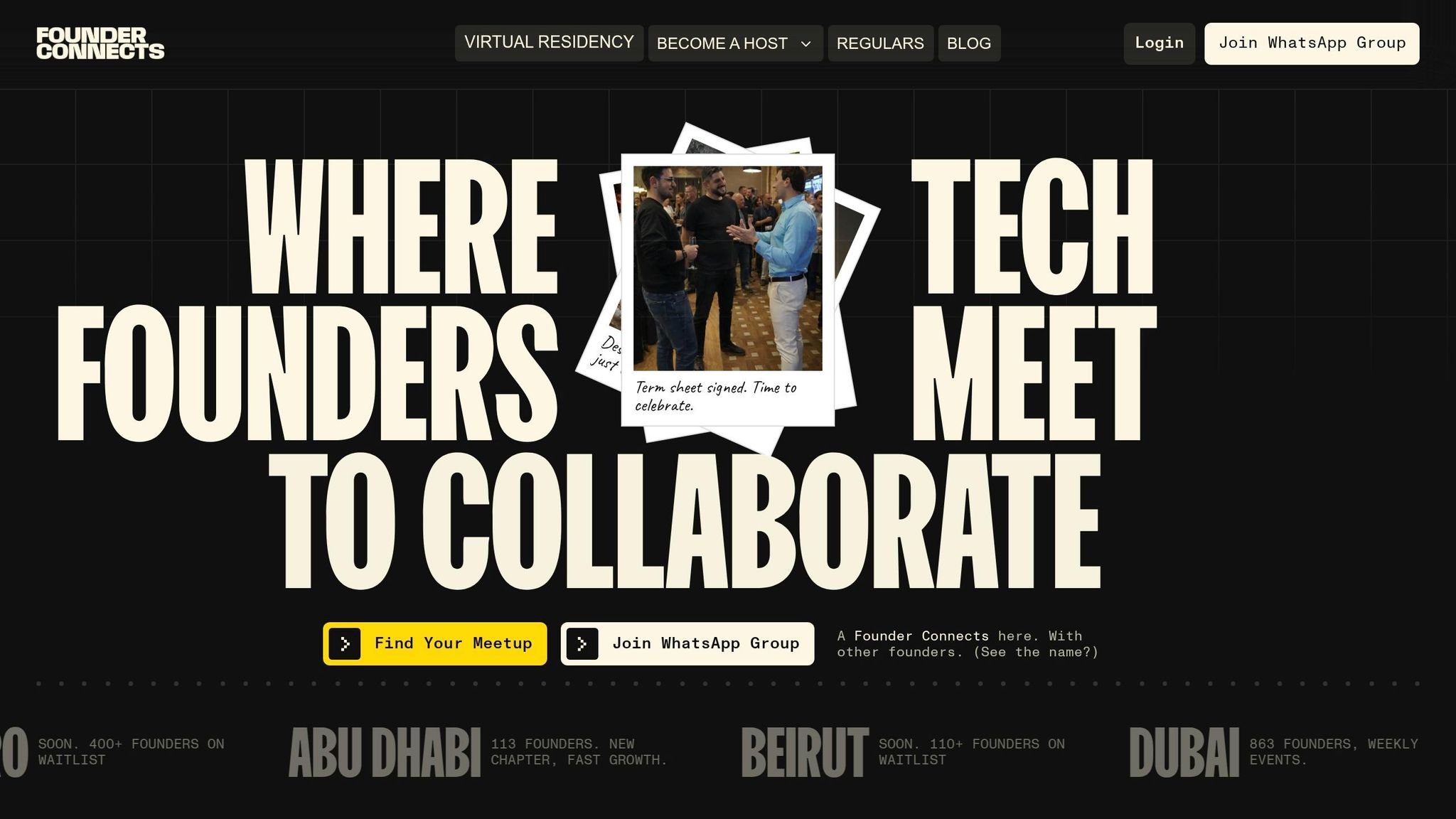 Founder Connects