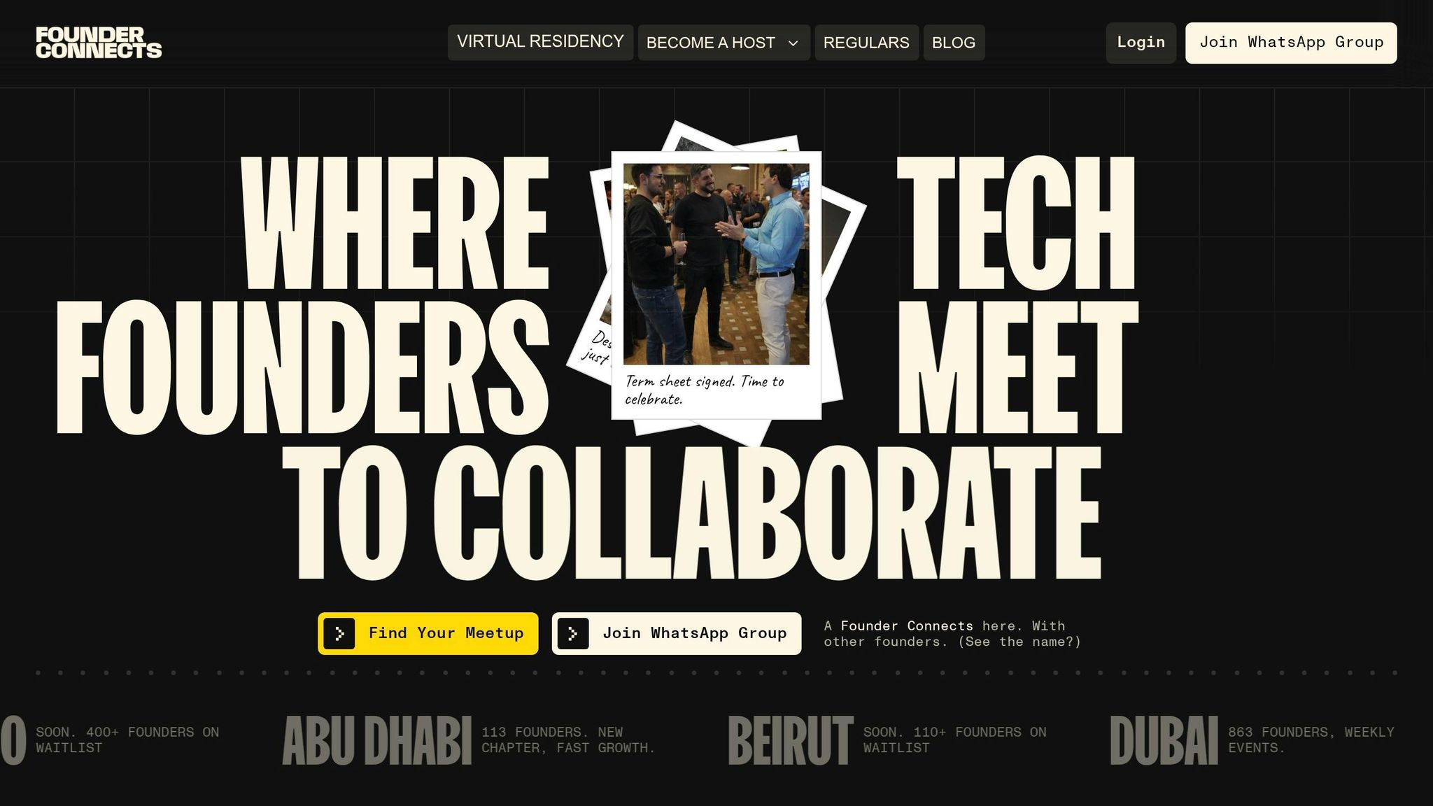 Founder Connects