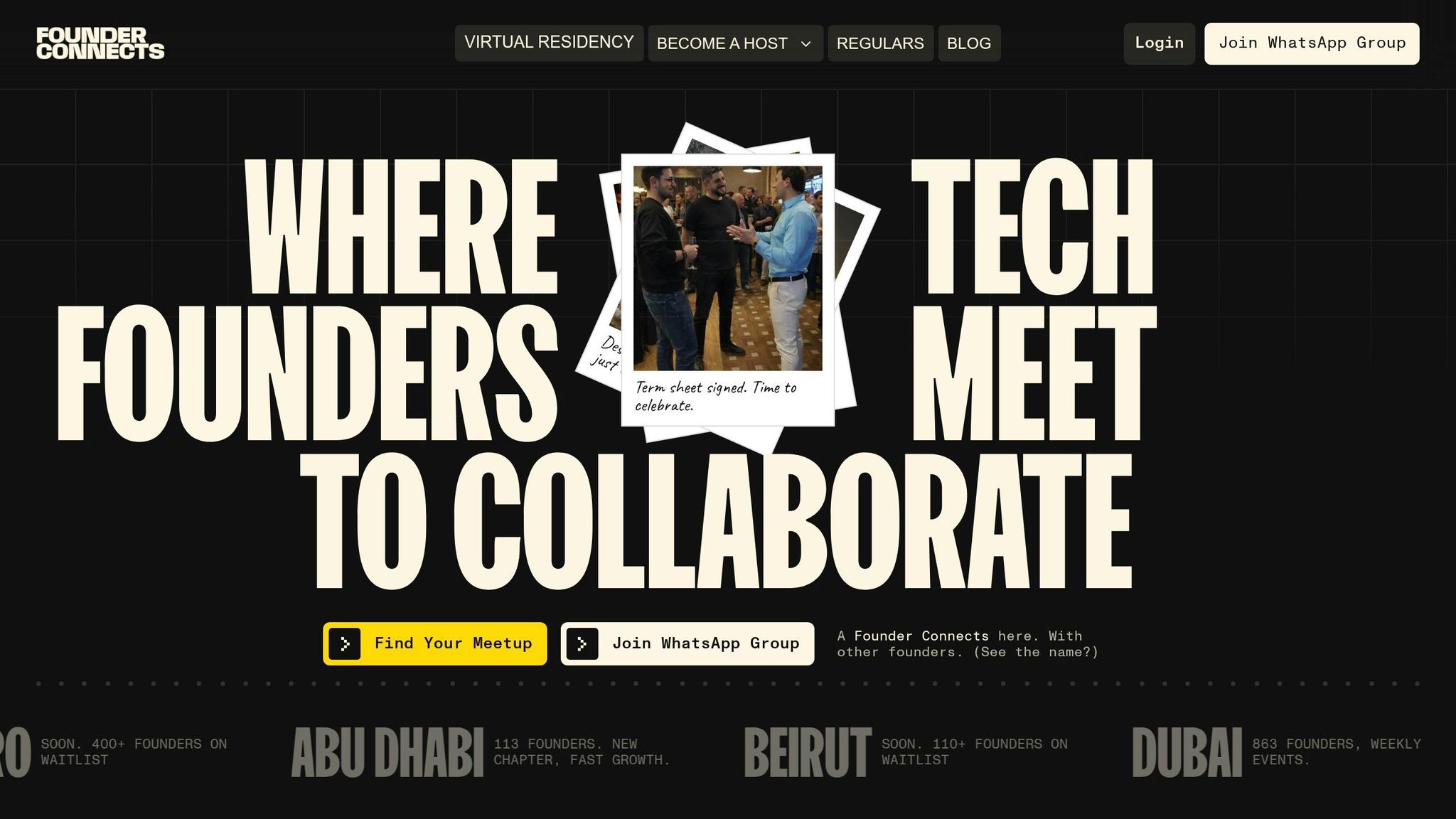 Founder Connects
