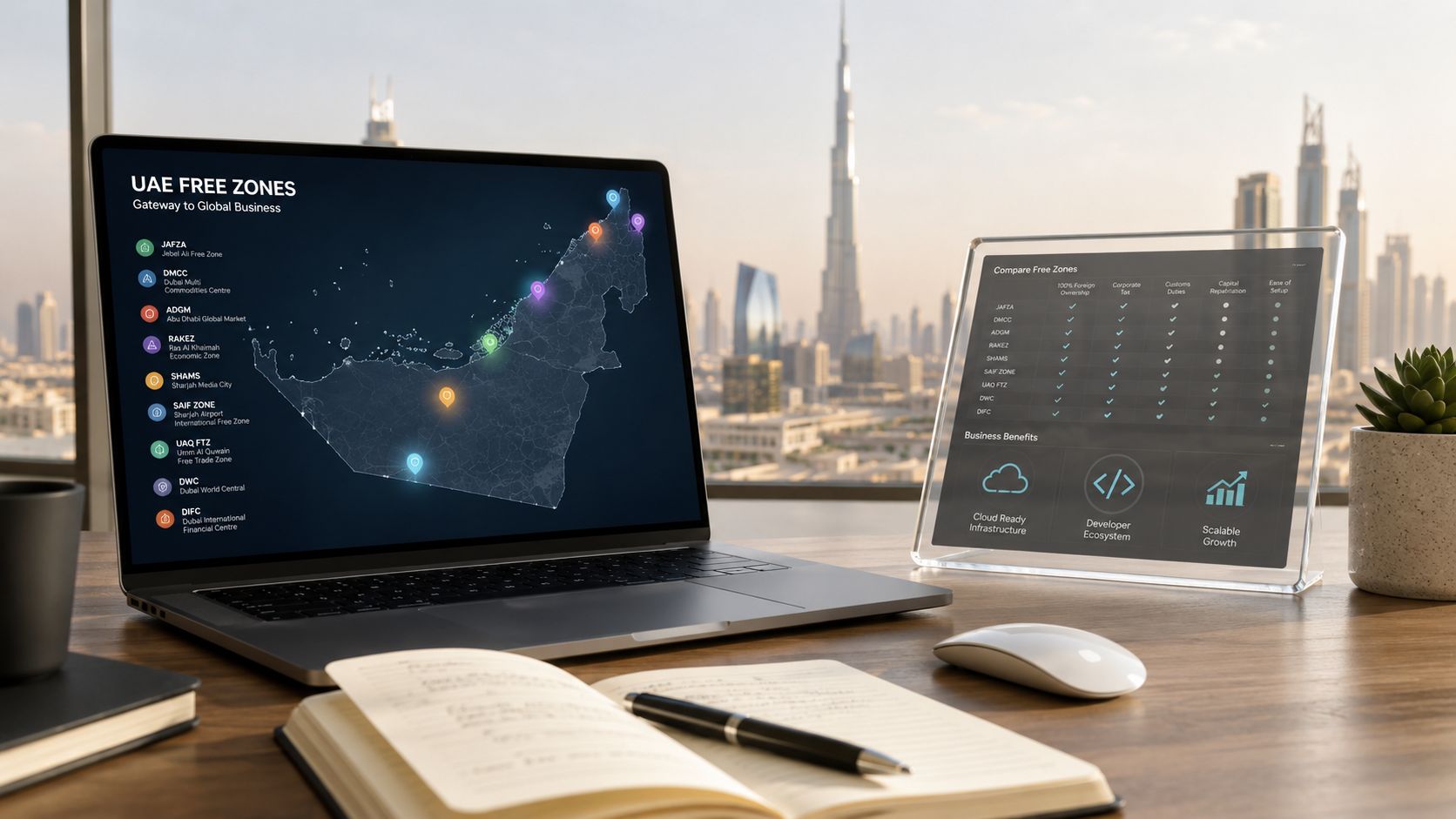 UAE Free Zones Comparison for Tech Startups: 2026 Guide