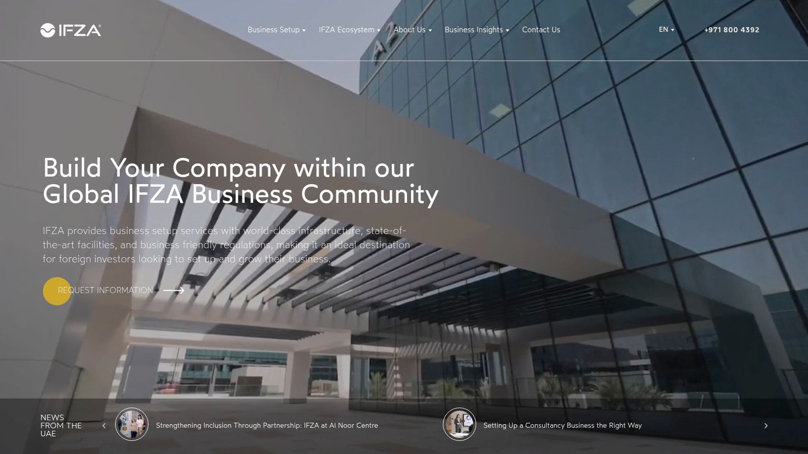 IFZA (International Free Zone Authority), Dubai