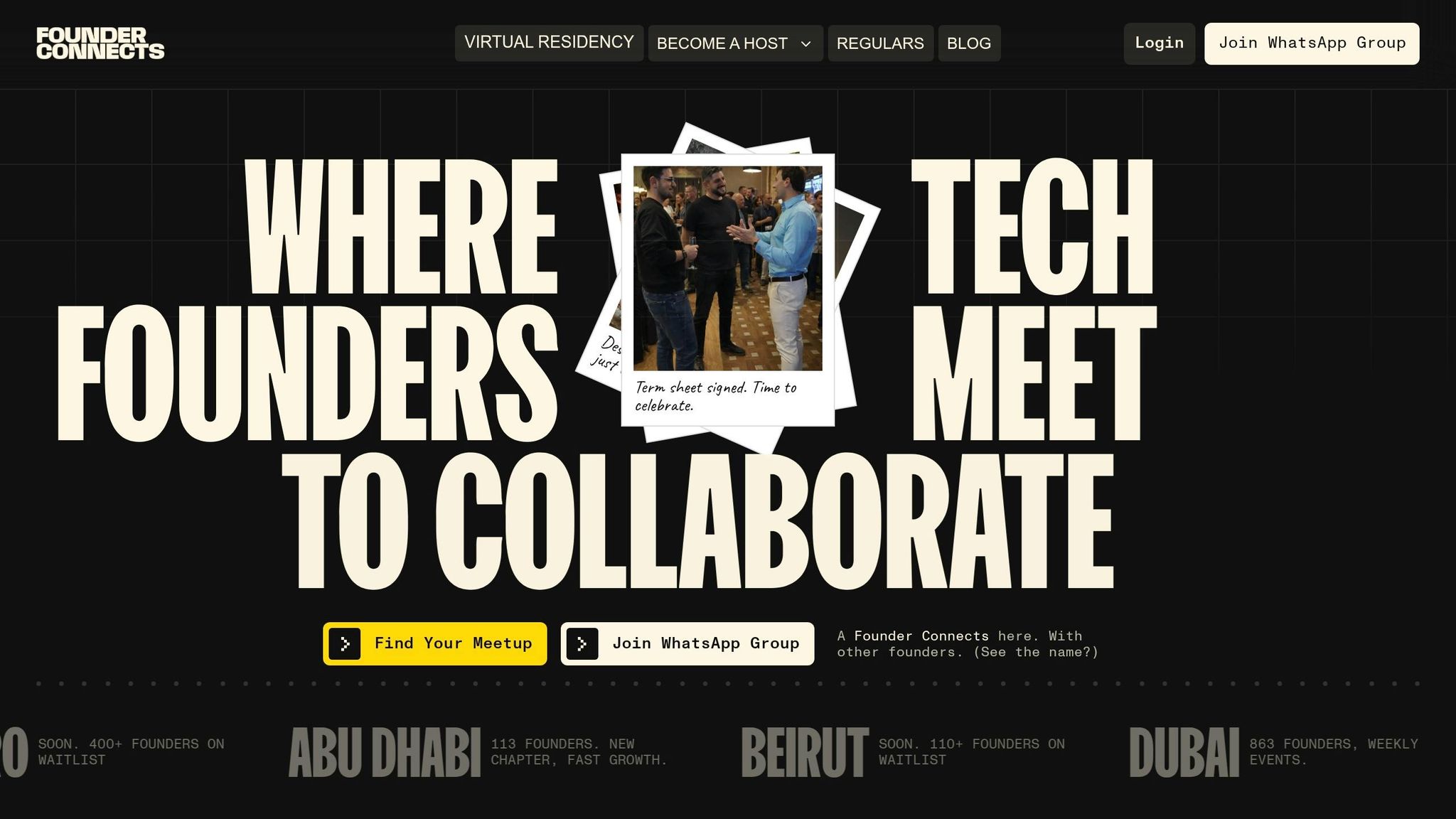 Founder Connects