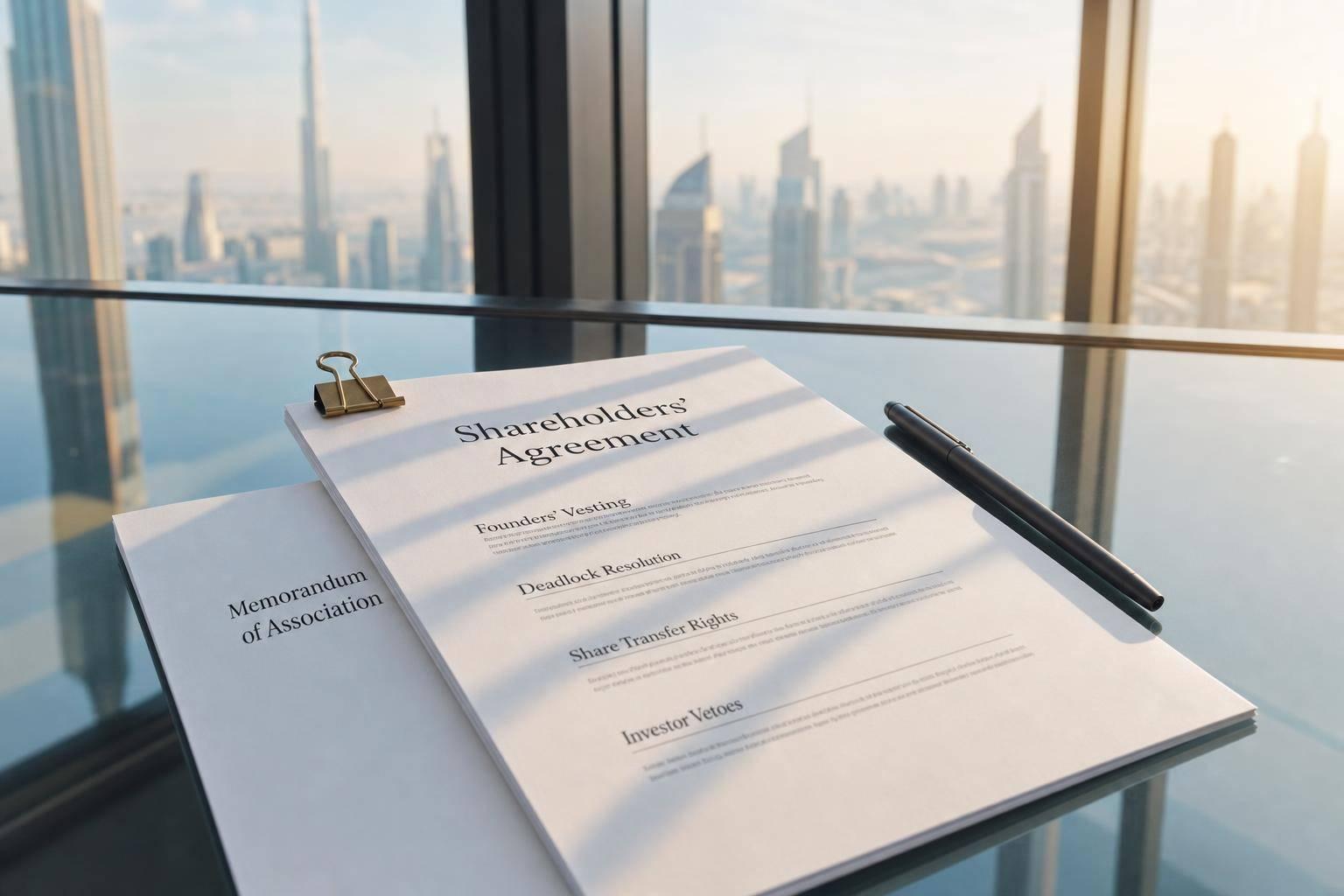 Why UAE Startups Need Shareholder Agreements