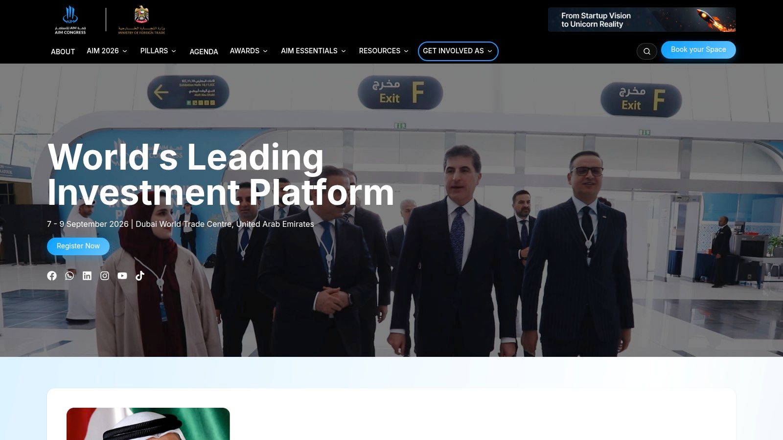 AIM Congress (Annual Investment Meeting)