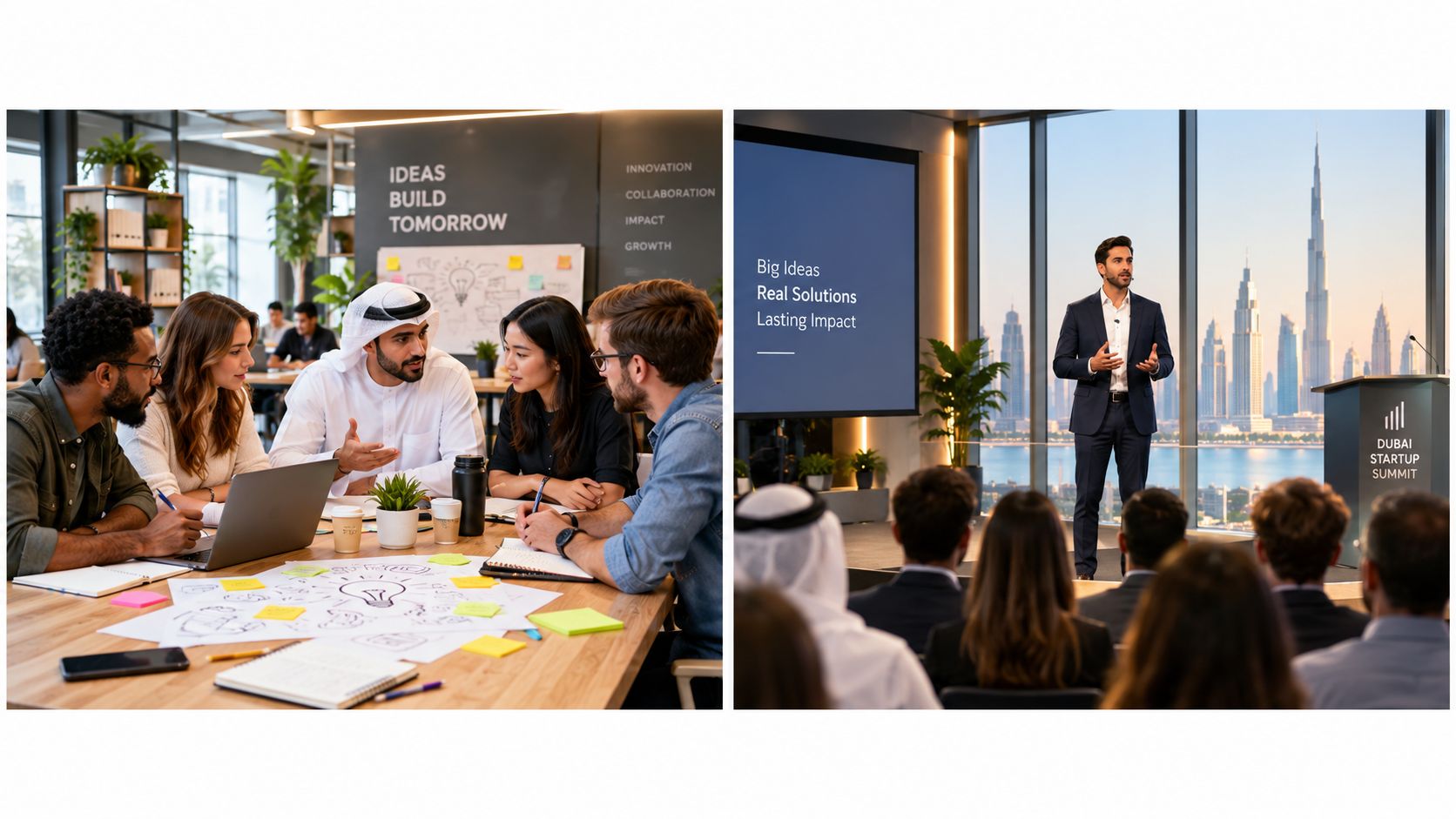 The Playbook vs Pitch Night: Founder Connects UAE Guide