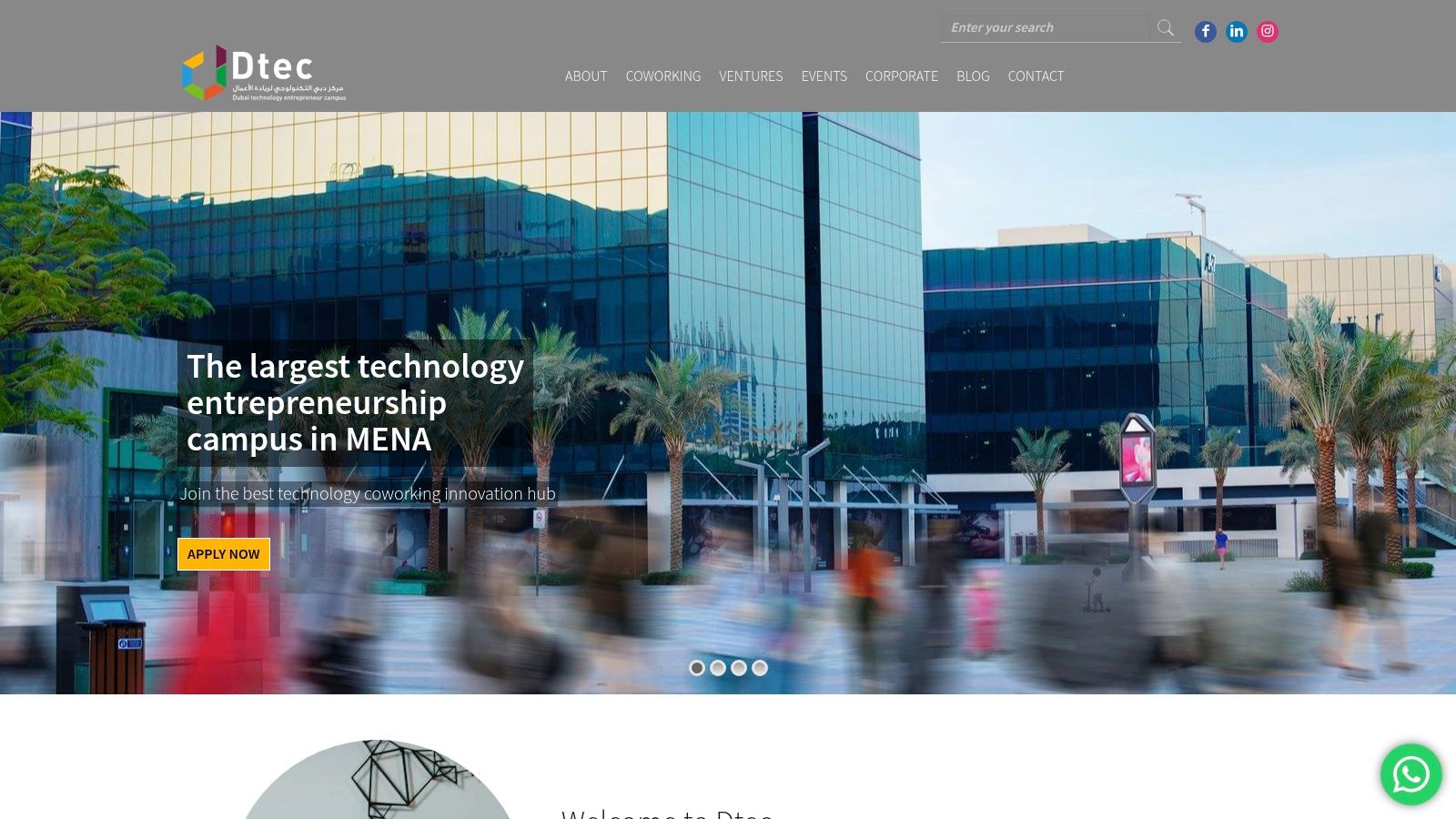 Dubai Technology Entrepreneur Campus (Dtec)